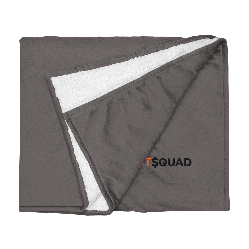 BitSquad Premium Sherpa Blanket