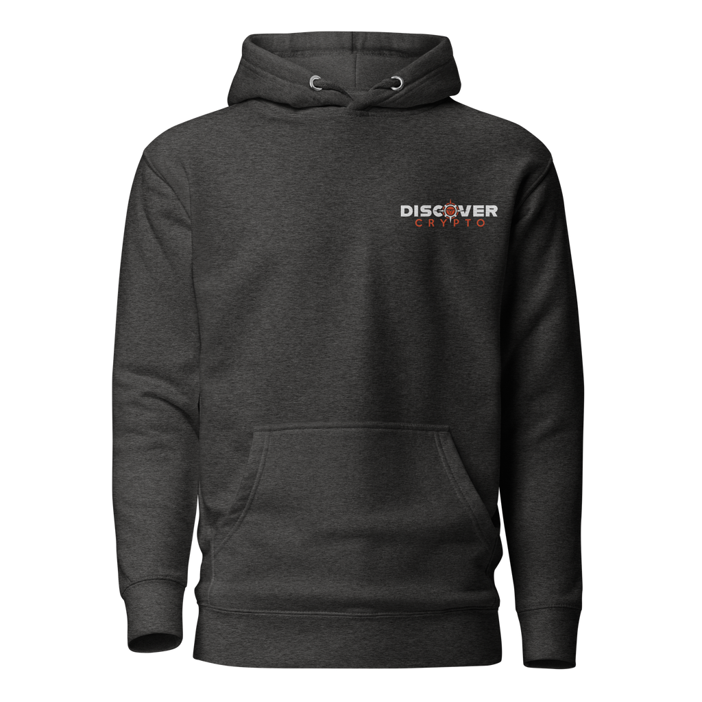 Discover Crypto Hoodie - Back Logo – HITMerch.com Discover Crypto Hoodie - Back Logo – HITMerch.com