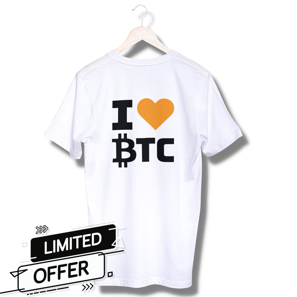 I <3 BTC Crypto T-shirt