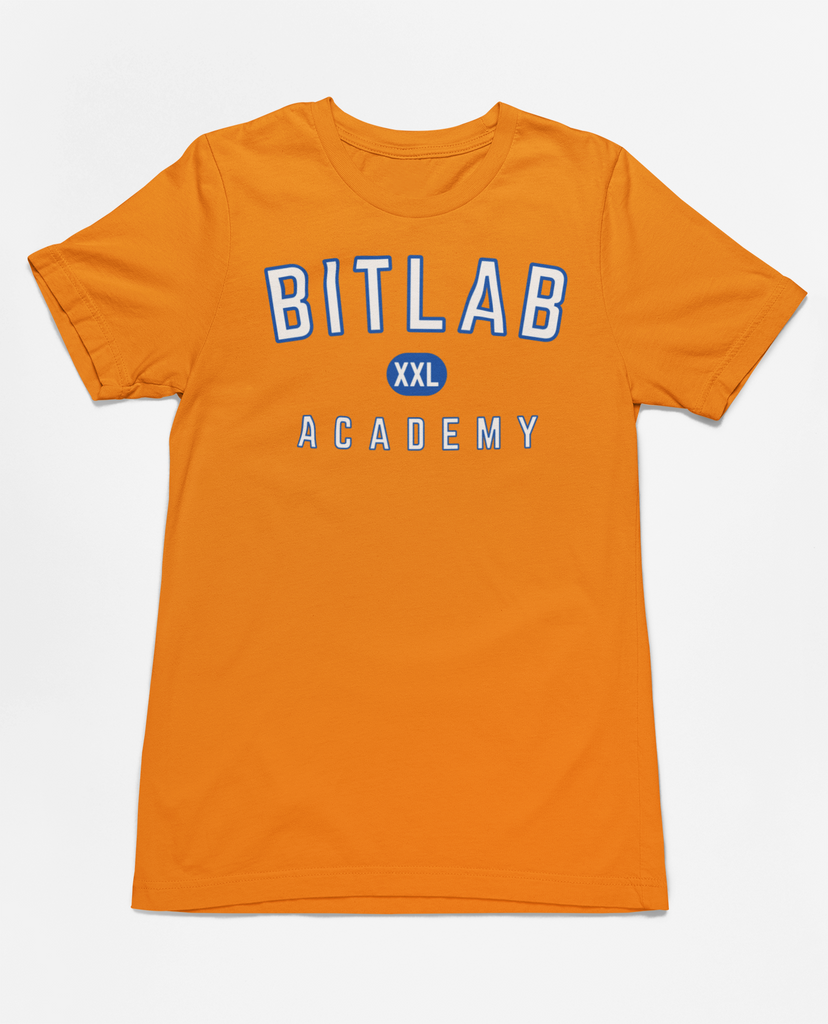 Bitlab Academy Collegiate Style T-shirt